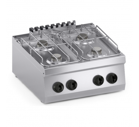 Cuisinière gaz professionnelle 4 brûleurs –...