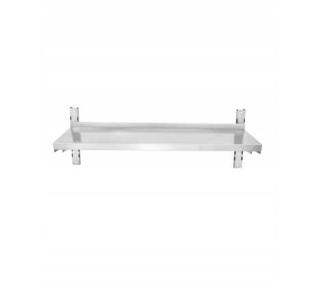 Etagère murale en inox - L1600 mm - P300 mm -...