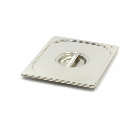Couvercle gastronorm - 1/2 GN - acier inoxydable