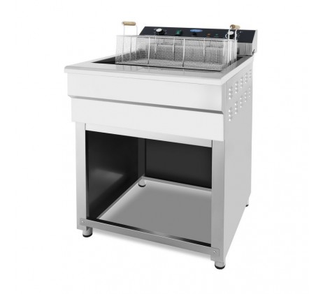 Friteuse - 45 L - 1 panier - avec robinet de...