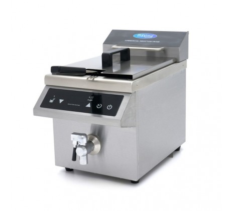 Friteuse - 8 L - 1 panier - induction - avec...