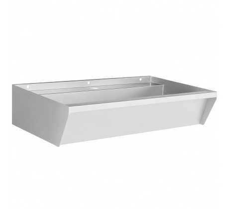 évier inox 1 robinet 600x360x135mm