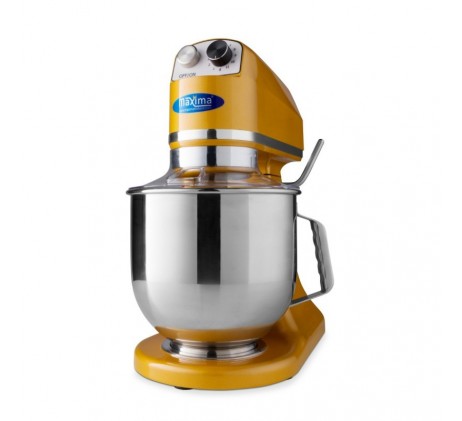 Mixer planétaire - 7 L - jusqu'à 2 kg de pâte - or
