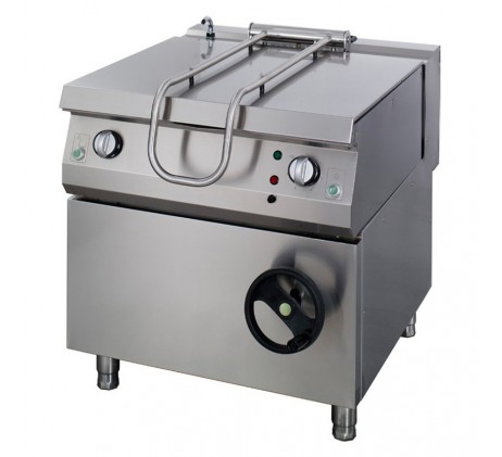 Premium bratt pan - 130 L - profondeur 90 cm - gaz