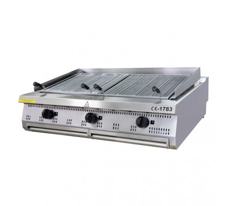 Premium chargrill - 3 zones - unité triple -...