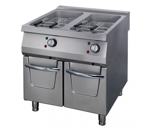 Premium friteuse - 2 x 22 L - unité double -...