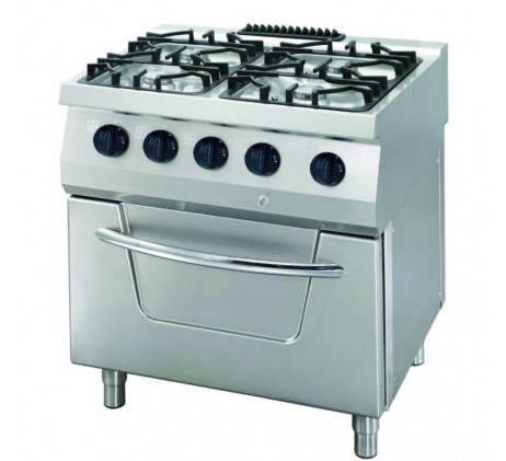 Heavy Duty cuisinière - 4 brûleurs - unité...