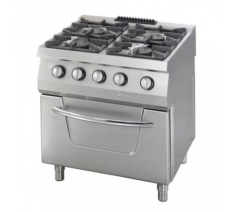 Heavy Duty cuisinière - 4 brûleurs - unité...
