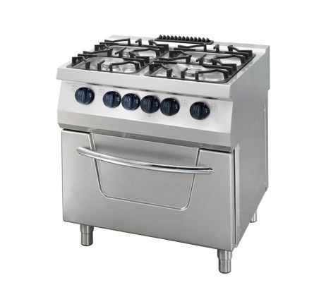 Heavy Duty cuisinière - 4 brûleurs - unité...