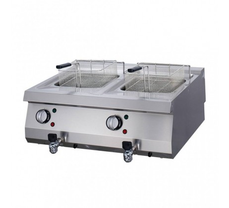 Heavy Duty friteuse - 2 x 12 L - unité double -...