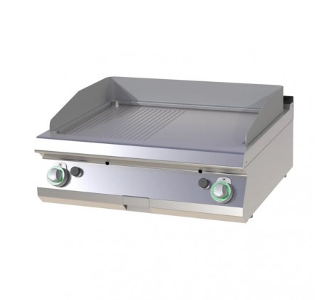 Plaque de cuisson combinée chromée | RM - FTHRC...