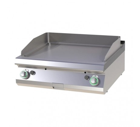 Plaque de cuisson lisse chromée | RM - FTHC 708 G