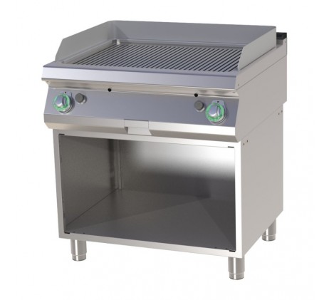 Plaque de cuisson nervurée avec soubassement |...