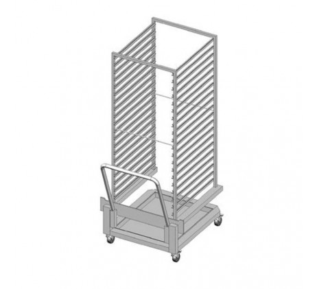 Chariot avec inserts EN 40x60 | RM GASTRO -...