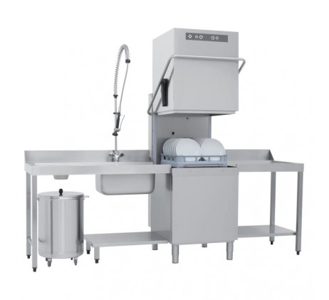 Lave-vaisselle à capot revêtement double 50x50...