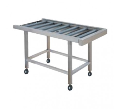 Table rouleaux droite 165 cm | RM - CTS 167