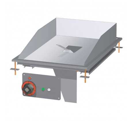 Plaque de cuisson 36x55 drop-in électrique...