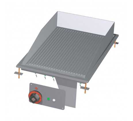 Plaque de cuisson 36x55 drop-in électrique...