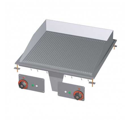 Plaque de cuisson 56x55 drop-in électrique...