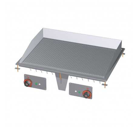 Plaque de cuisson 75x55 drop-in électrique...