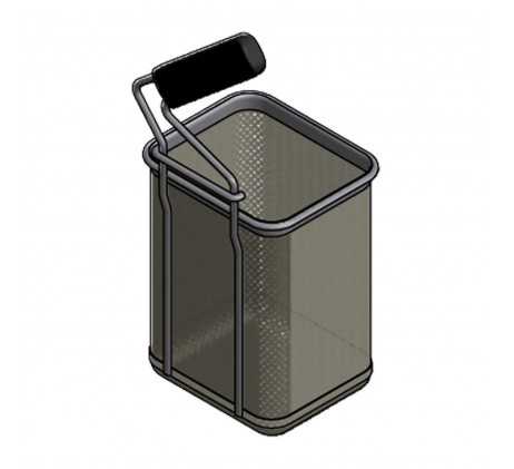 Panier 1/4 pour CPD-64, CP-74, 1/6 pour...