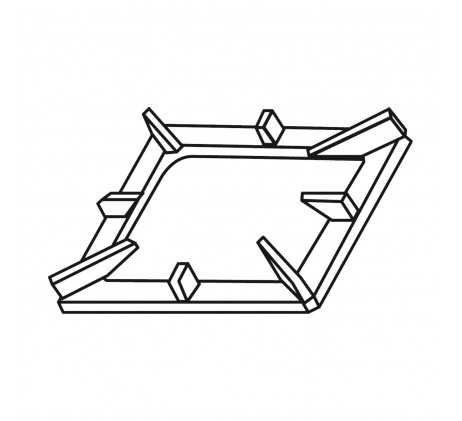 Grille de fonte pour PCD drop-in | RM GASTRO -...