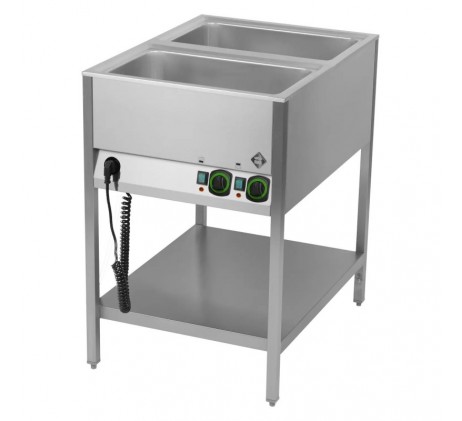 Bain marie stationnaire électrique GN 2-1/1 |...