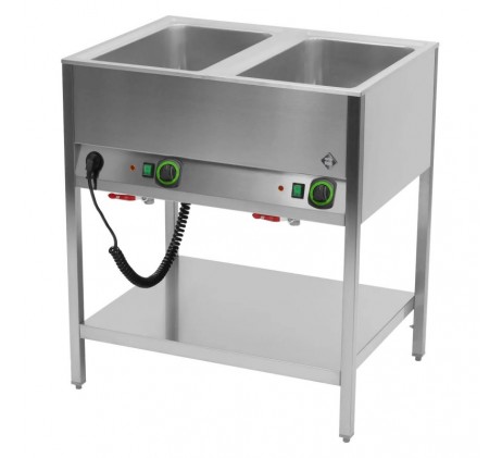 Bain marie stationnaire électrique GN 2-1/1 |...