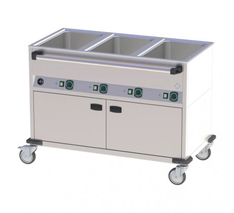 Bain marie mobile électrique GN 3-1/1 | RM -...