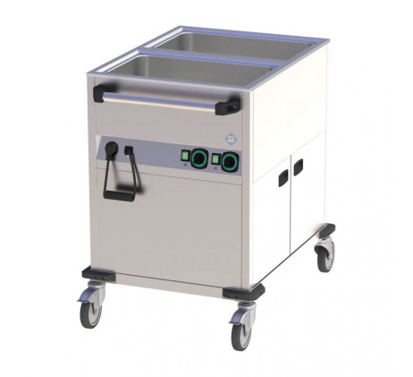 Bain marie mobile électrique GN 2-1/1 | RM -...