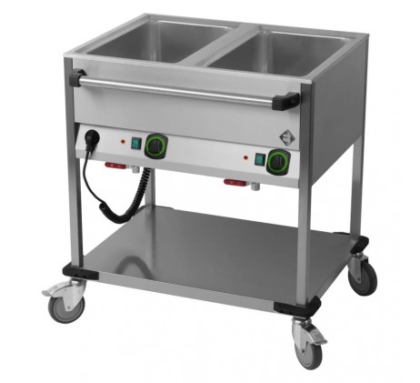 Bain marie mobile électrique GN 2-1/1 | RM -...