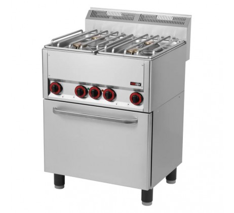 Fourneau combiné avec four à air chaud élec GN...