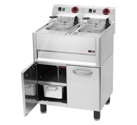 Friteuse électrique double 0,75 kW/l, 8+8 l...