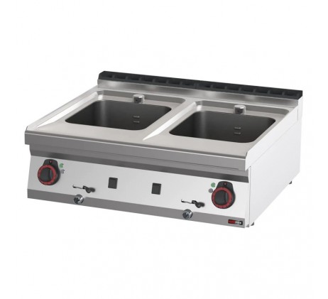 Cuiseur à pâtes électrique 16 + 16 l sans...