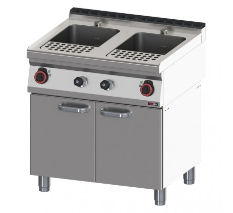 Cuiseur à pâtes électrique 23 + 23 l avec...