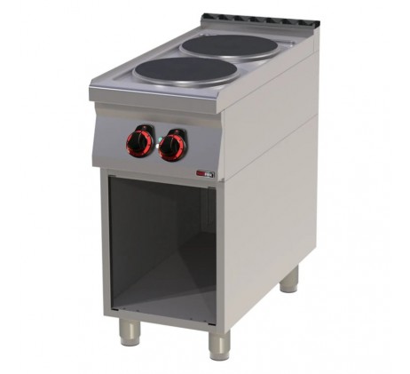 Fourneau électrique 2x feu avec soubassement |...