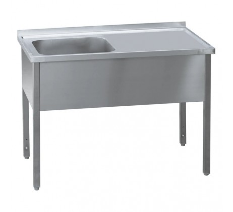 Table de lavage 160x70x90 - 1x évier 50x40x30...