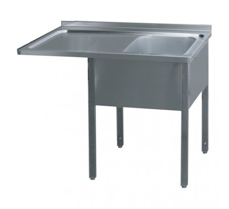 Table de lavage 160x70x90 - 1x évier 50x40x30...