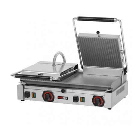 Gril de contact électrique combiné 57x24 400 V...