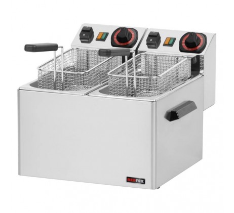 Friteuse électrique double 0,6 kW/l, 5+5 l TOP...