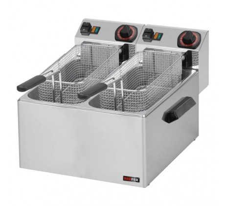 Friteuse électrique double pour les poissons...