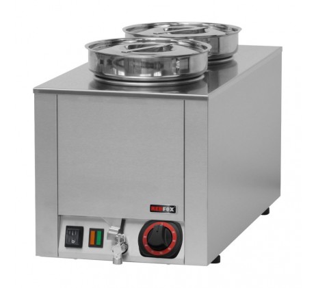 Bain marie deux récipients mouillé | REDFOX -...