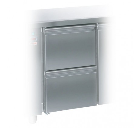 Set de tiroirs 2 tiroirs pour tables REDFOX RT...
