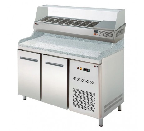 Vitrine refrigerée 150 cm GN 1/4 pour table...