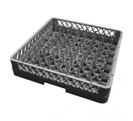Panier plastique pour assiettes 50x50x11 |...