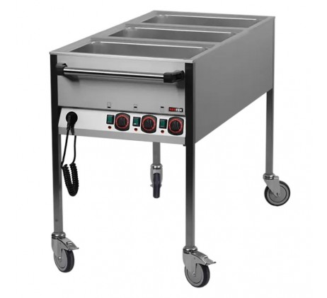 Bain marie électrique GN 3-1/1 commande sur le...