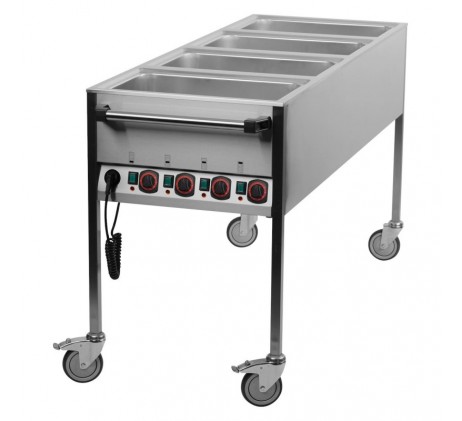 Bain marie électrique GN 4-1/1 commande sur le...