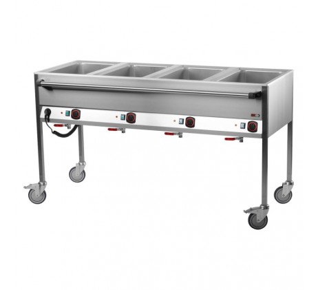 Bain marie électrique GN 4-1/1 commande sur le...