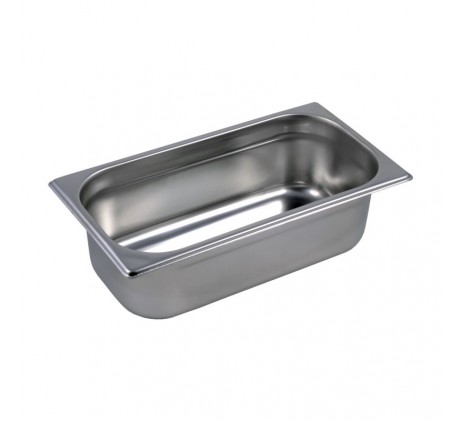 Bac gastronorme GN 1/3 - 100 en inox | REDFOX -...