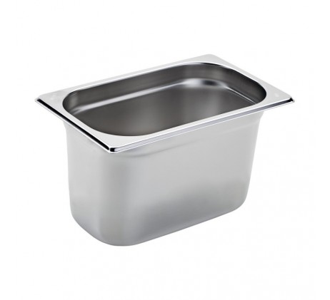Bac gastronorme GN 1/4 - 150 en inox | REDFOX -...